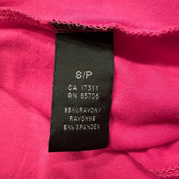 Buffalo David Bitton Hot Pink Tank Top Womens Size S Y2K - Picture 6 of 7